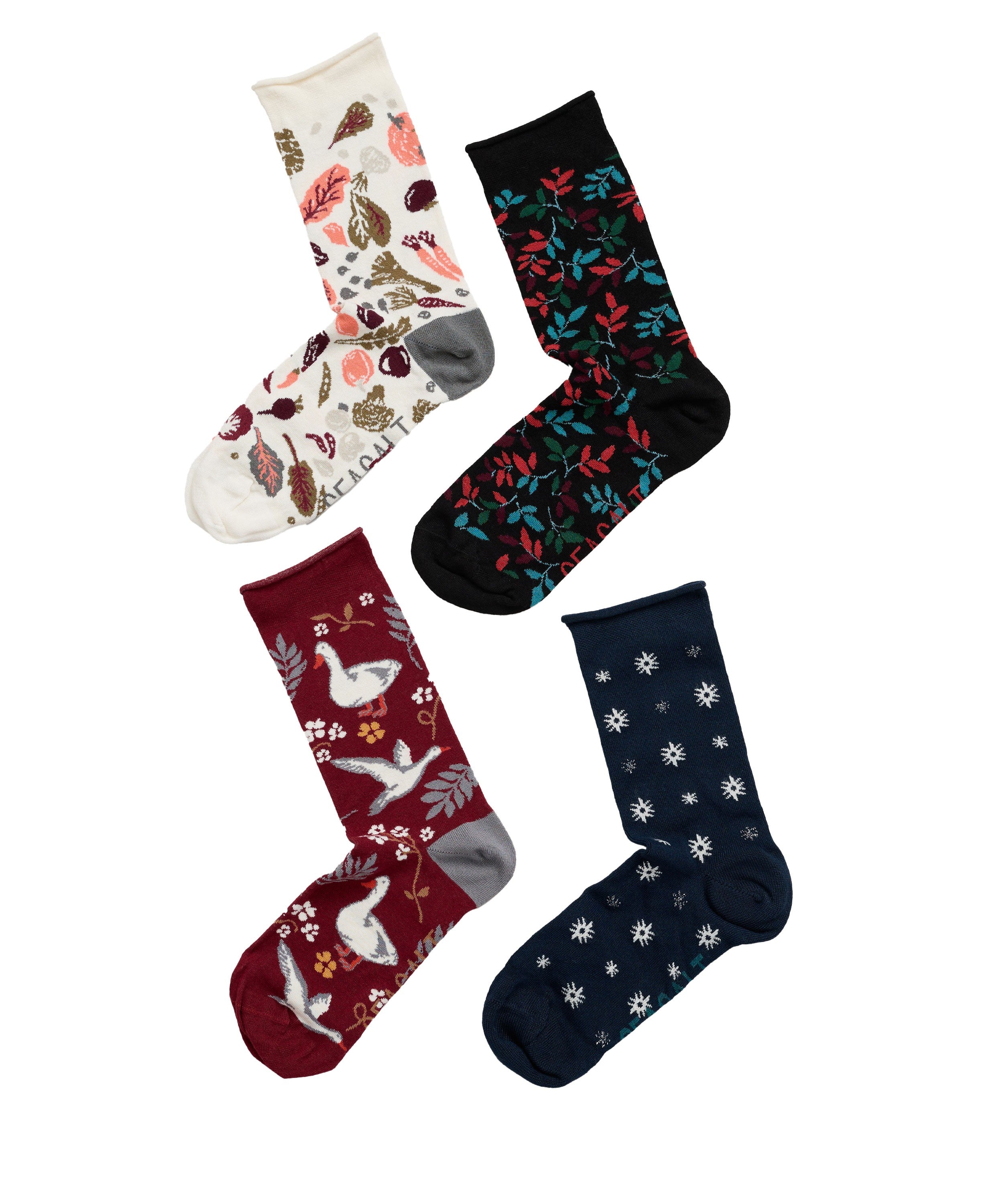 Sailor Socks Box of 4 - Potting Shed Mix