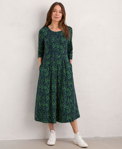 Veronica Dress - Wandering Peas Maritime