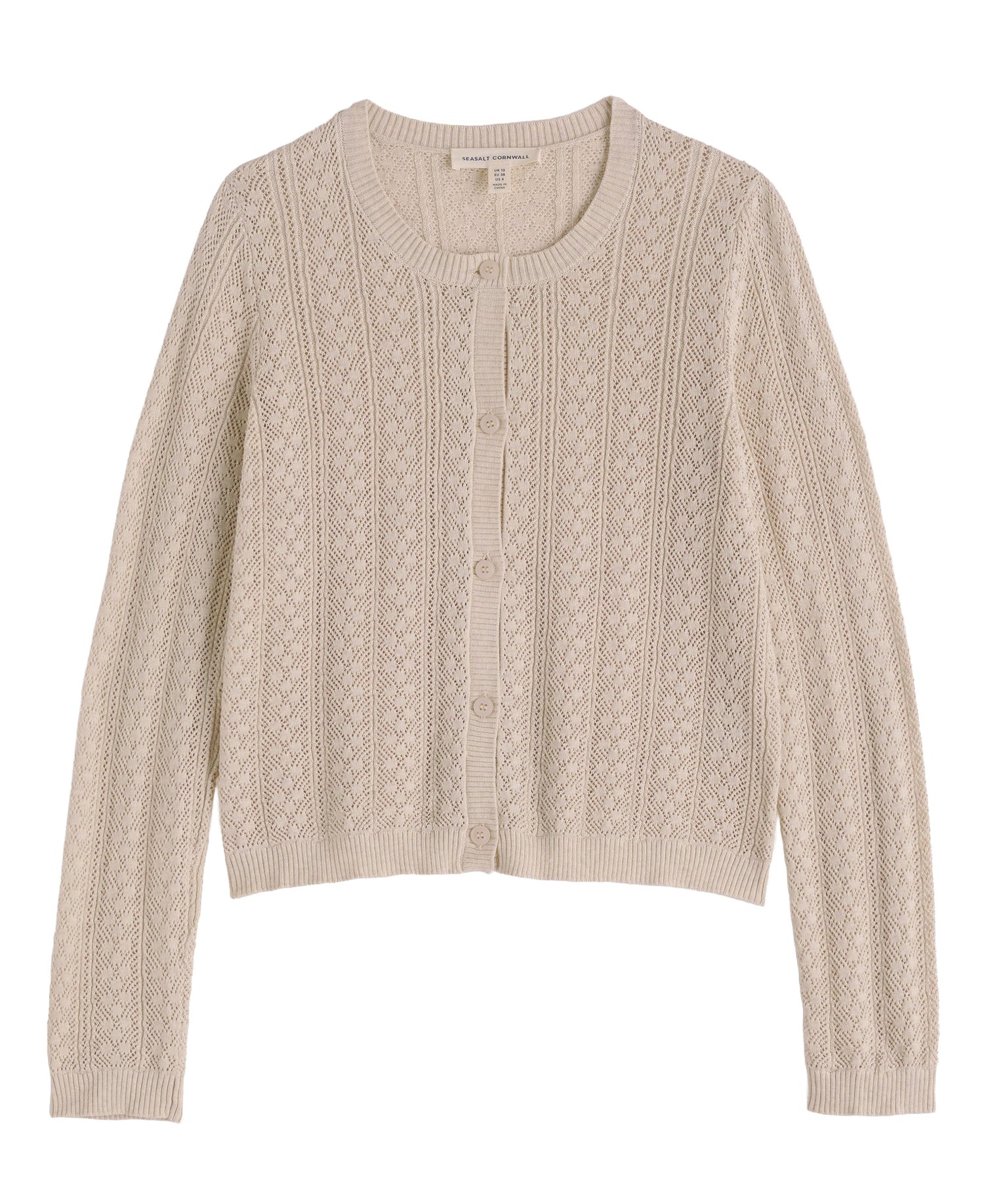 Willowing Cardigan - Chalk