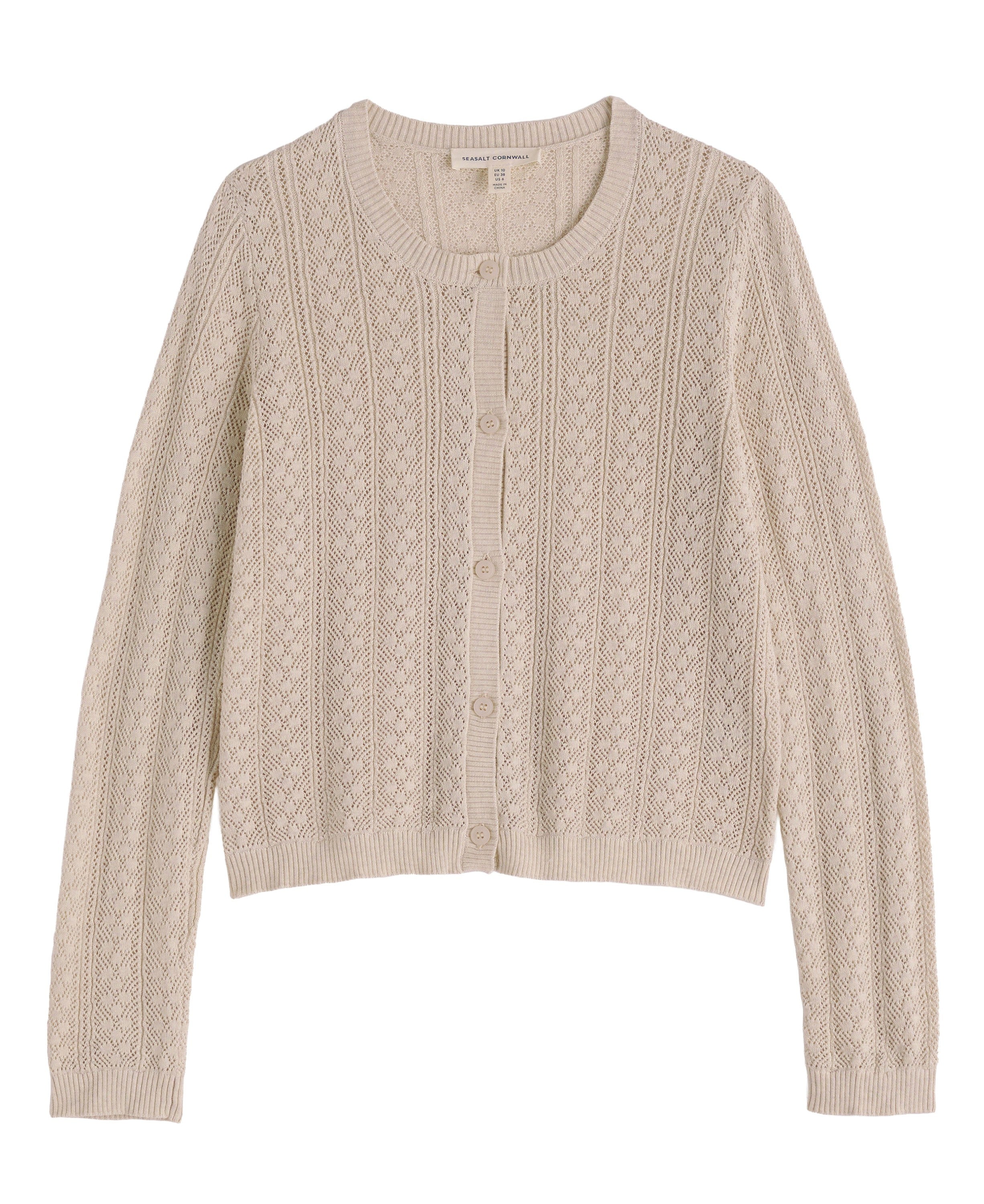 Willowing Cardigan - Chalk