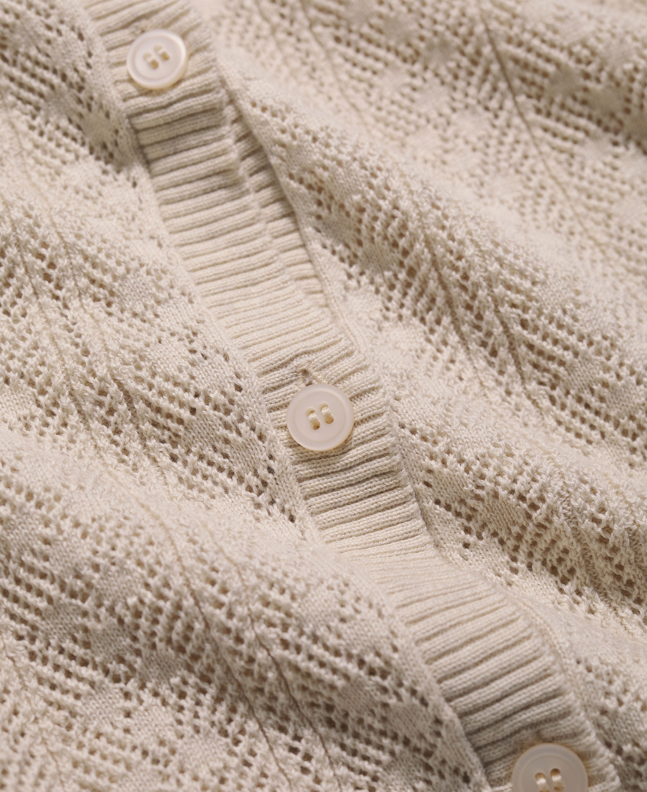 Willowing Cardigan - Chalk