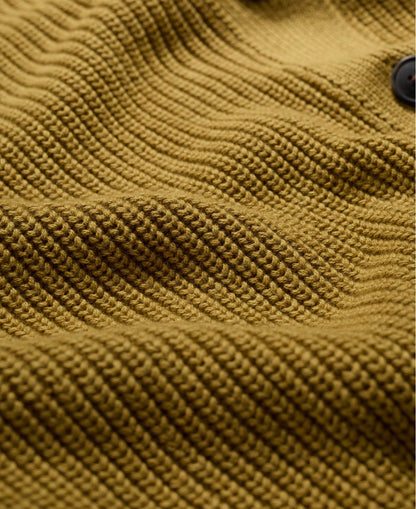 Winding Creek Organic Cotton Knit Cardigan - Pear