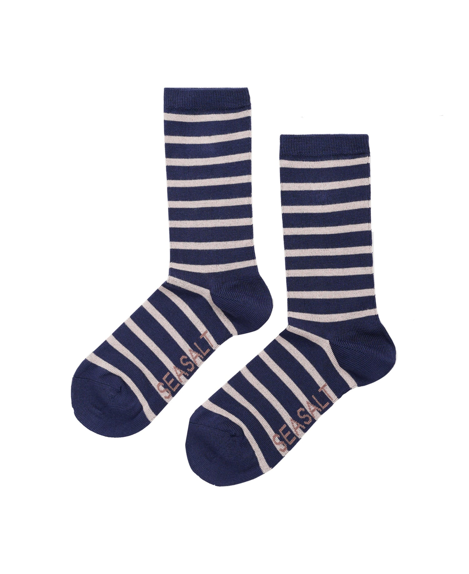 Womens Sailor Socks - Breton Magpie