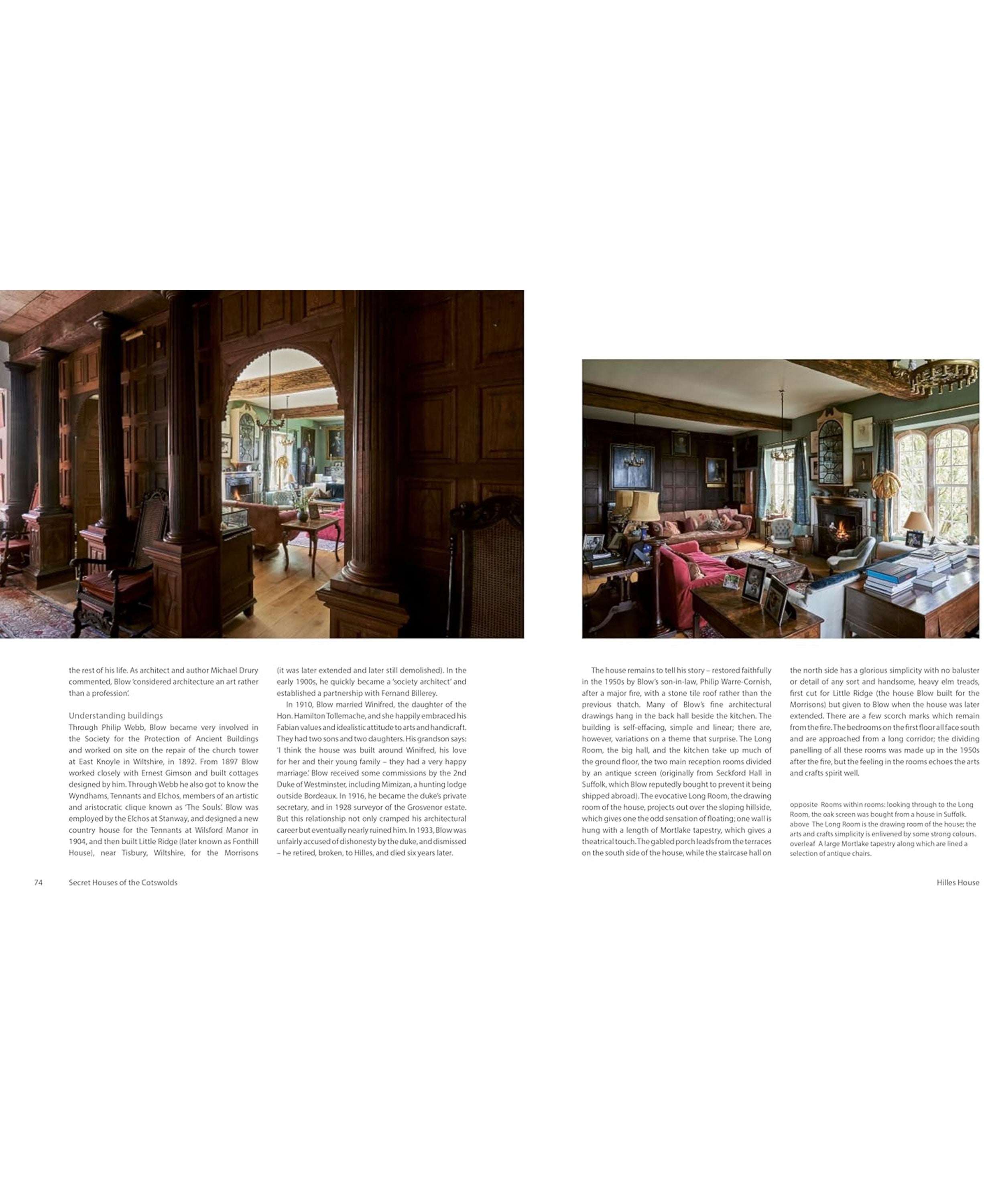 Secret Houses Of The Cotswolds (Pb) -