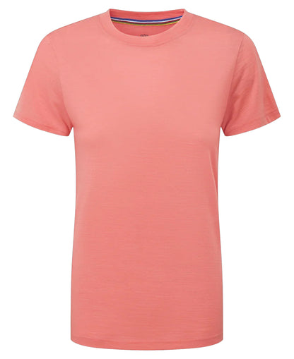 Nanda Merino Short Sleeve Tee - Rose Gold