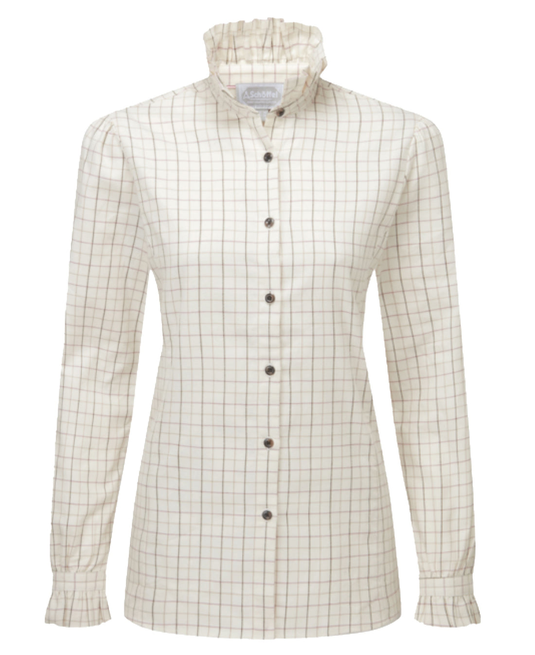 Sheringham Shirt - Cobblestone Tattersall