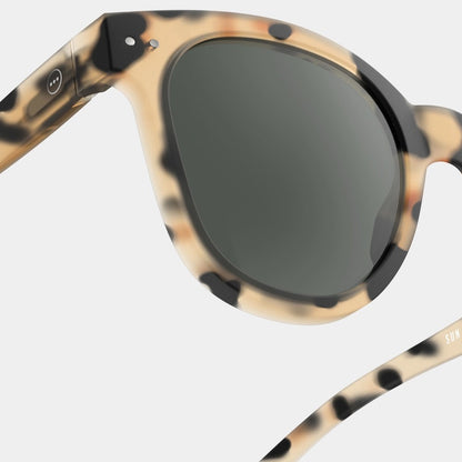 Round Sunglasses N - Light Tortoise