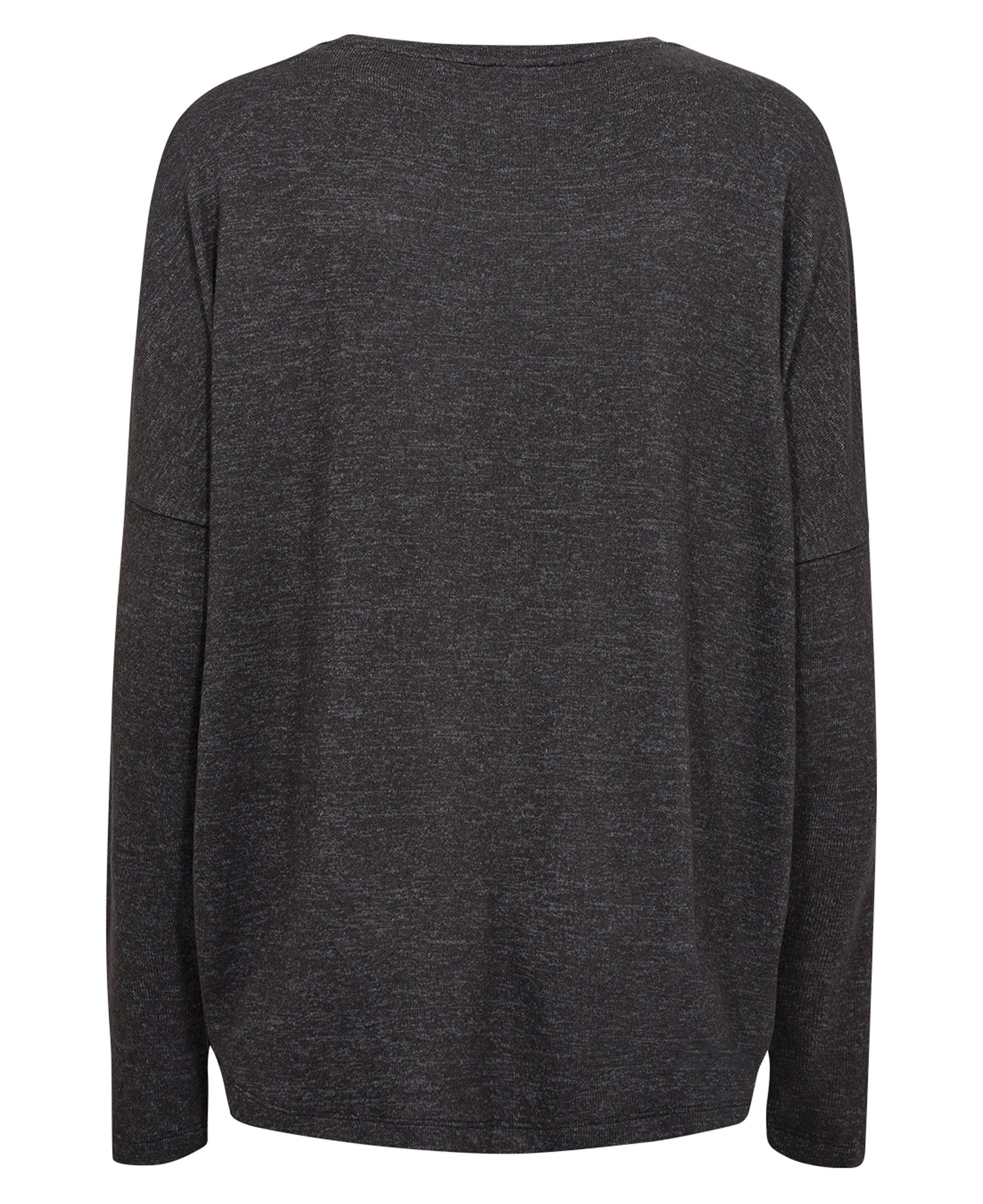 Biara 1 Blouse - Dark Grey Melange