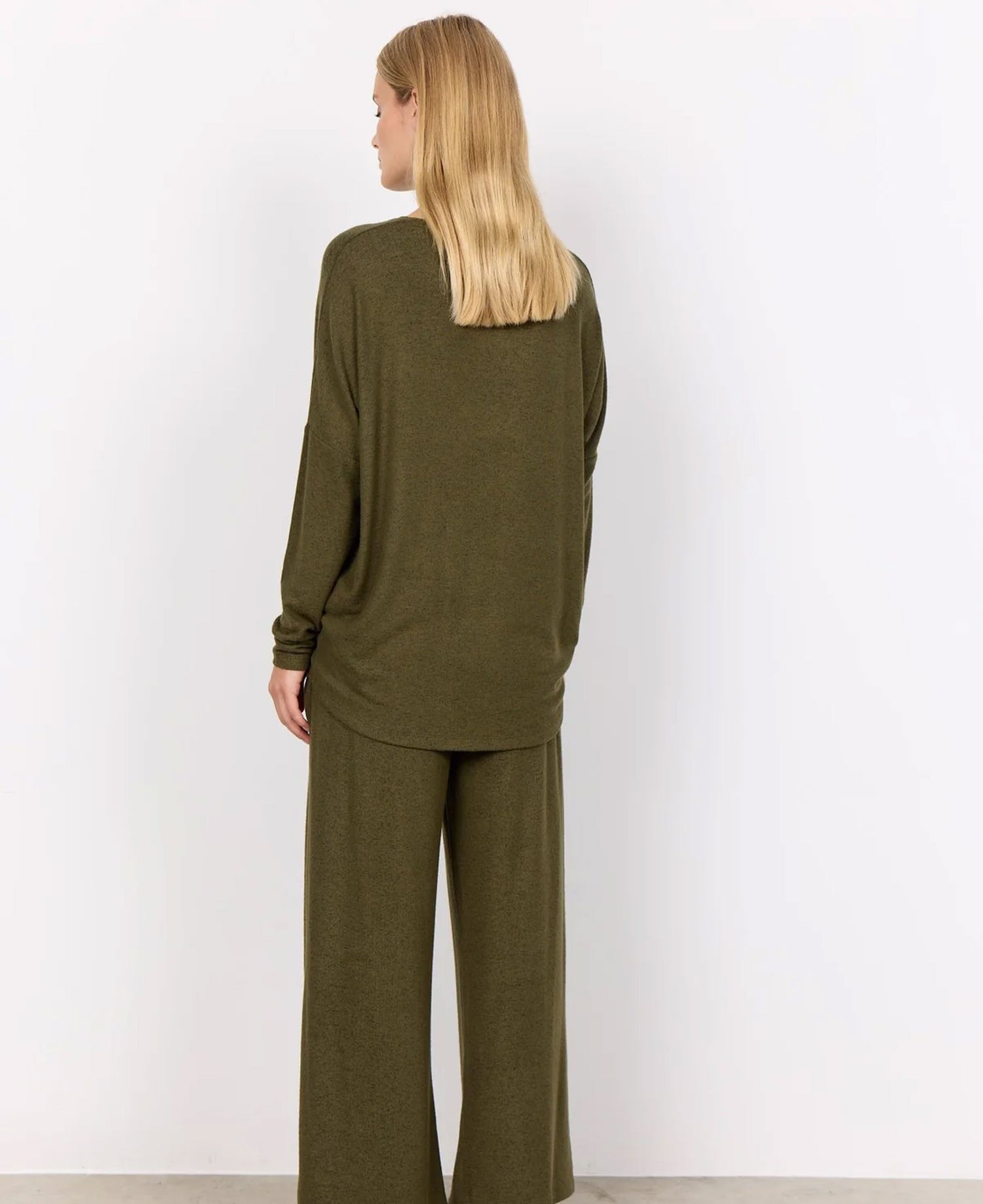 Biara 1 Blouse - Olive Melange