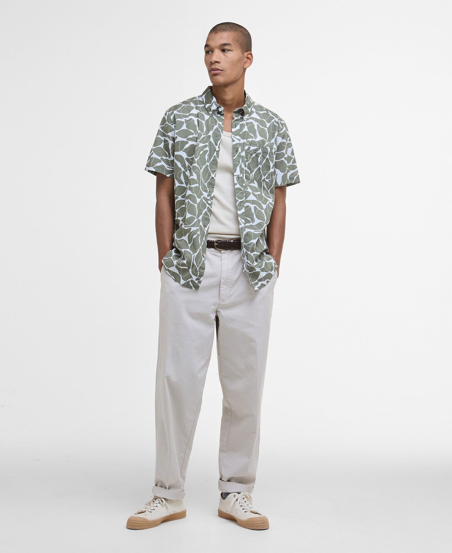 Spillroad Tailored Shirt - Light Moss