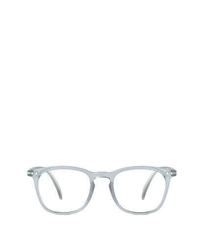 Square Reading Glasses E - Frozen Blue