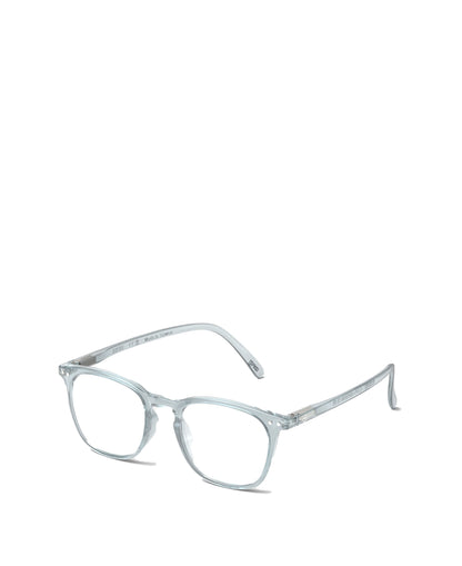 Square Reading Glasses E - Frozen Blue