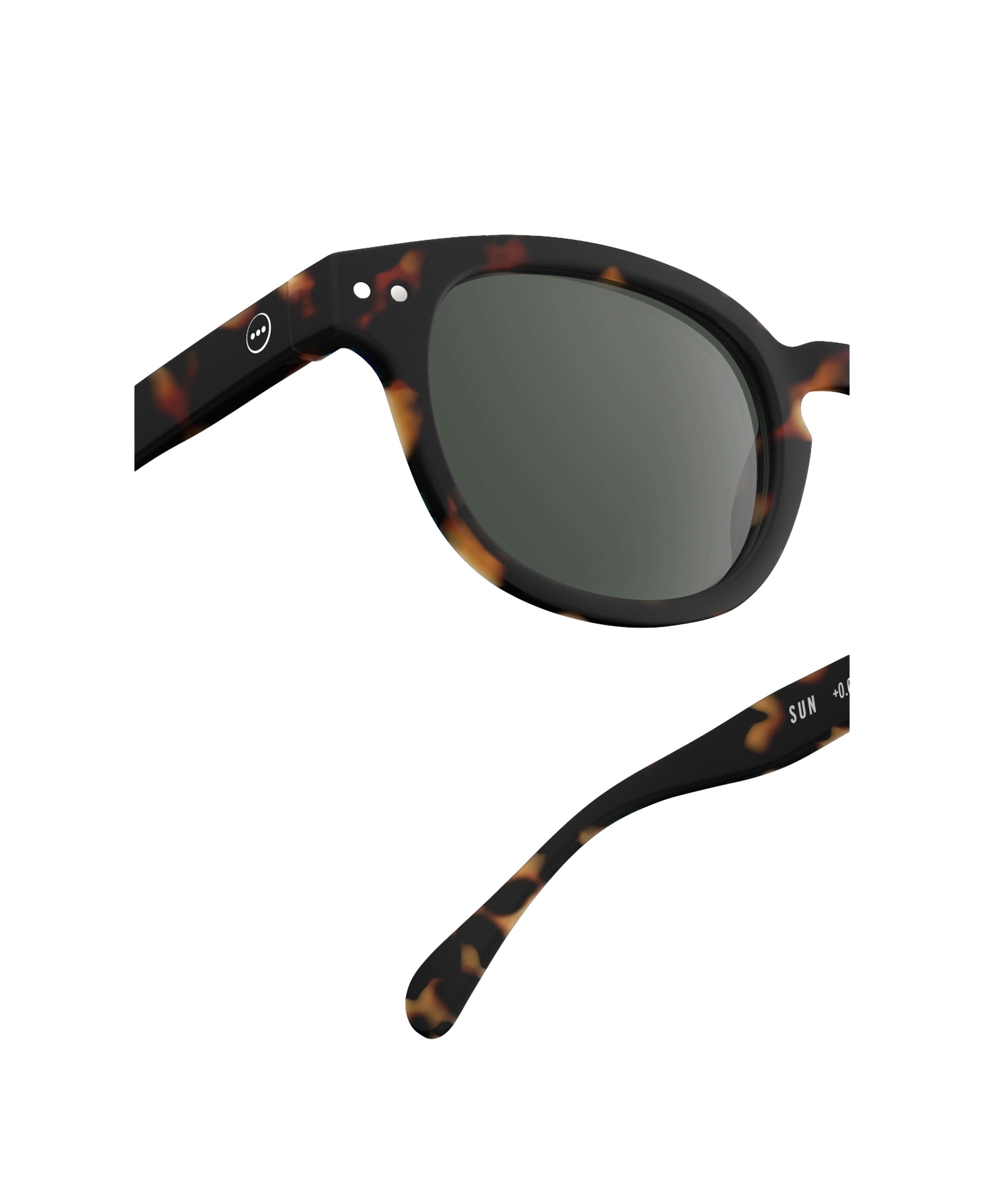 Square Sunglasses E - Tortoise