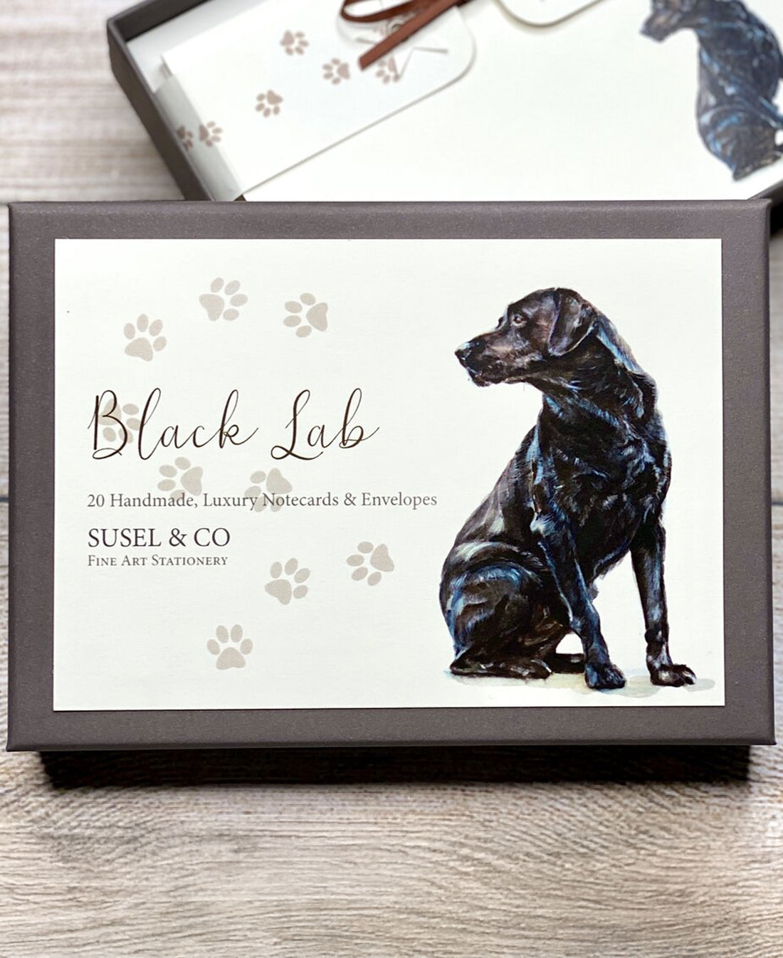 Black Lab Notecards