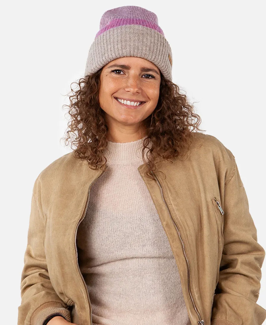 Suzam Beanie - Rose