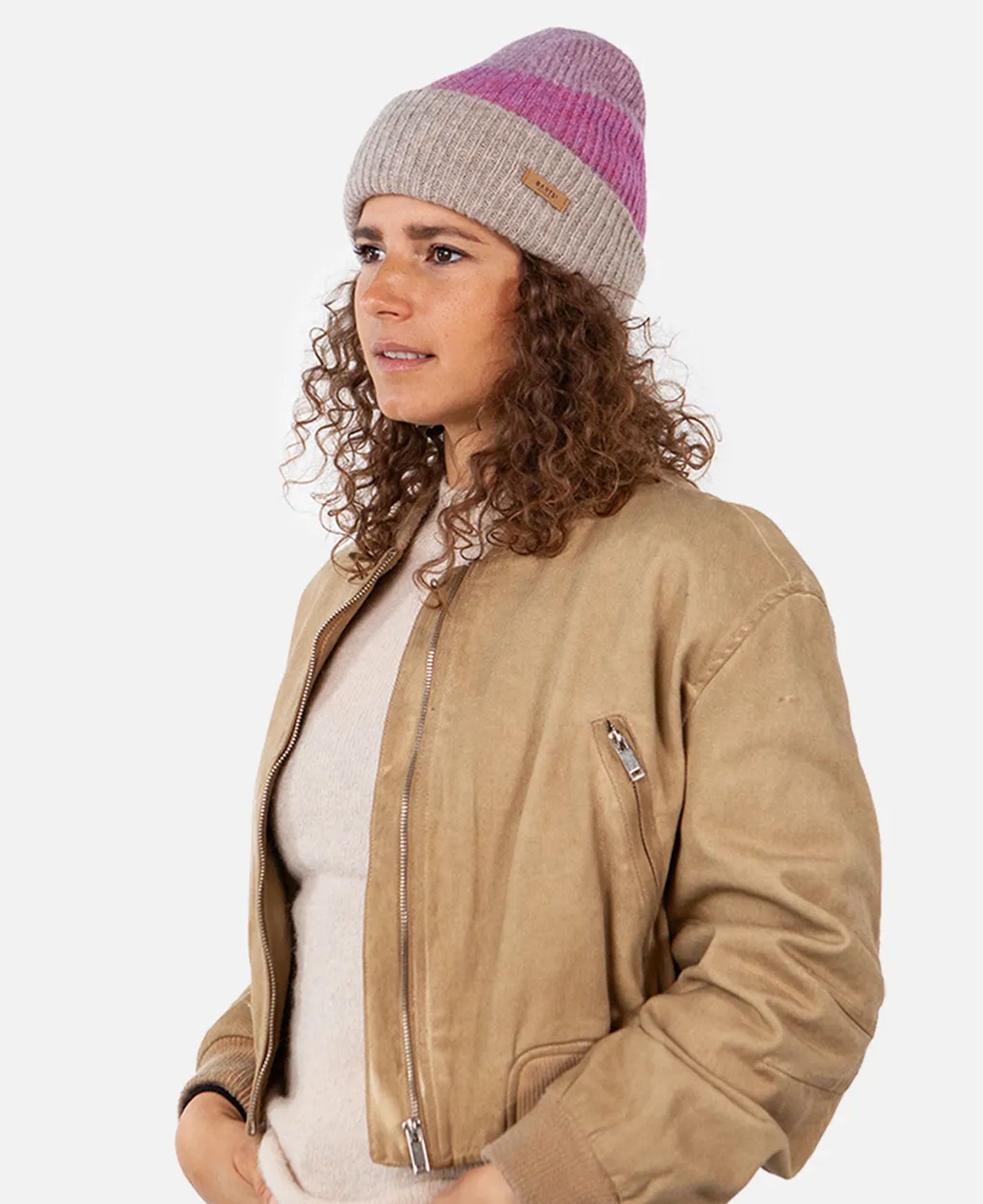 Suzam Beanie - Rose