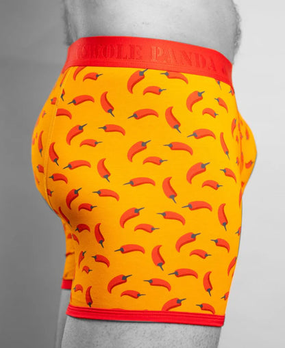 Bamboo Boxers - Chillies/Red Band