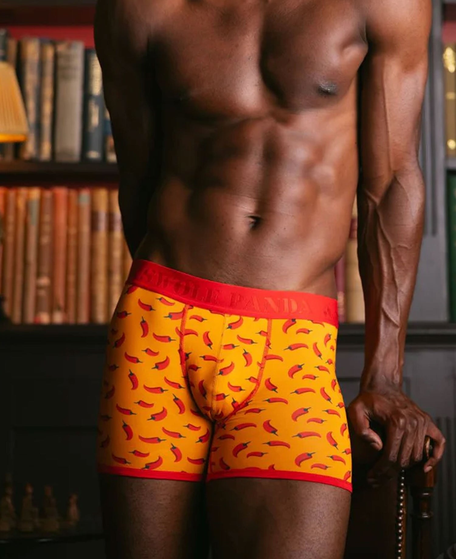 Bamboo Boxers - Chillies/Red Band