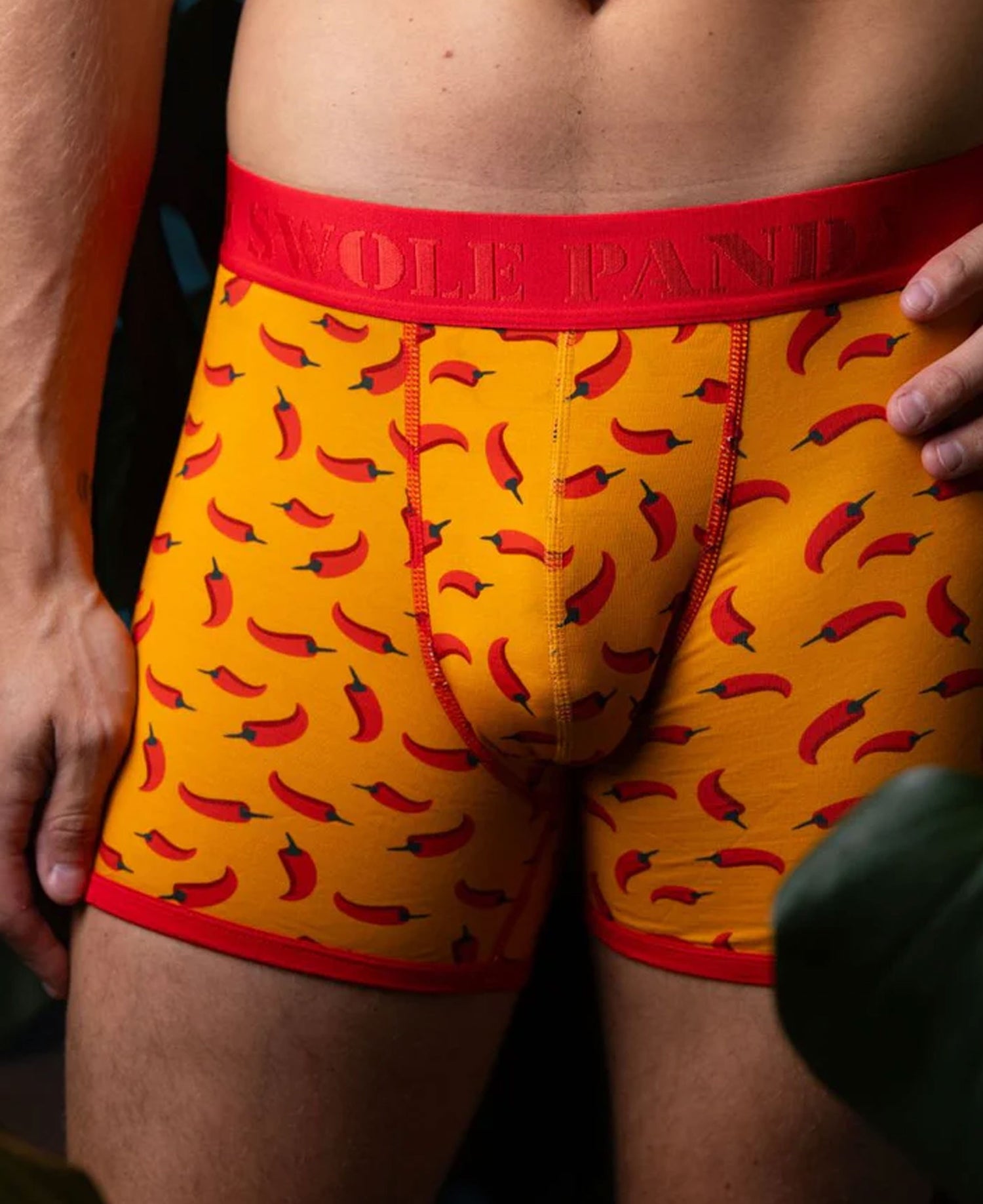 Bamboo Boxers - Chillies/Red Band