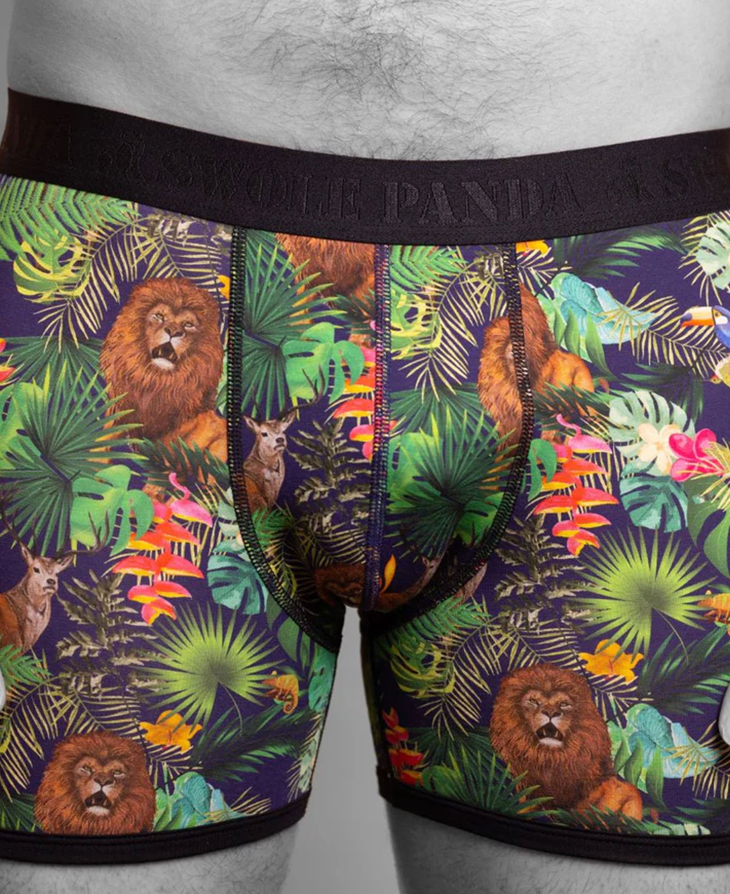 Bamboo Boxers - Jungle/Black Band