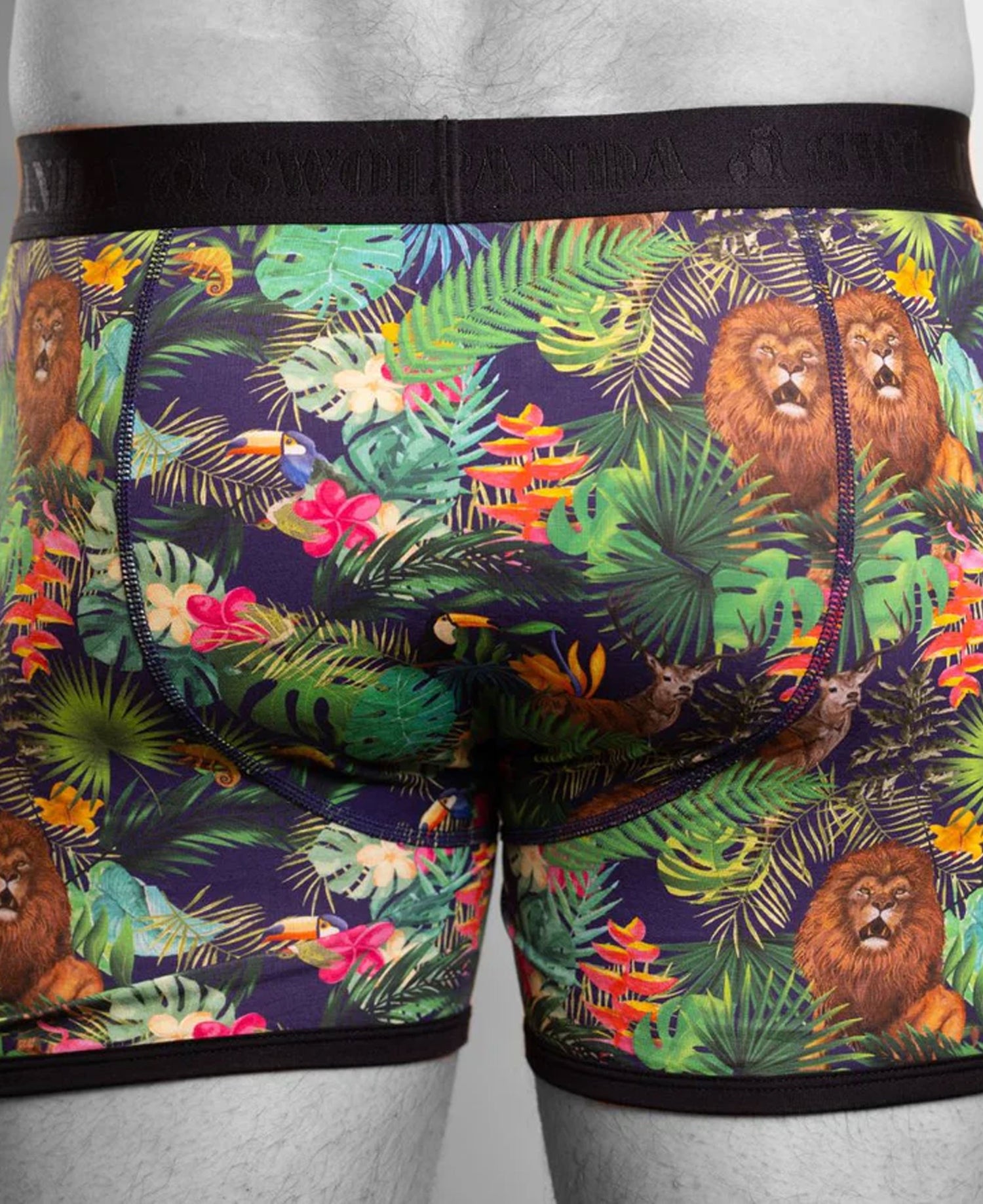 Bamboo Boxers - Jungle/Black Band