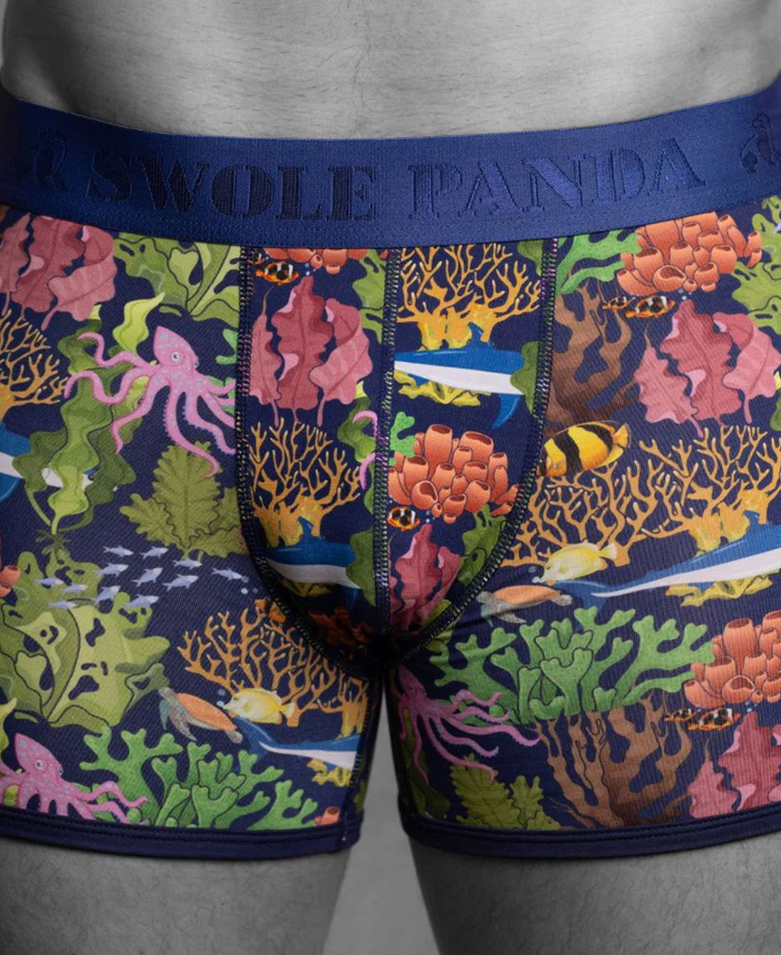 Bamboo Boxers - Marine/Navy Band