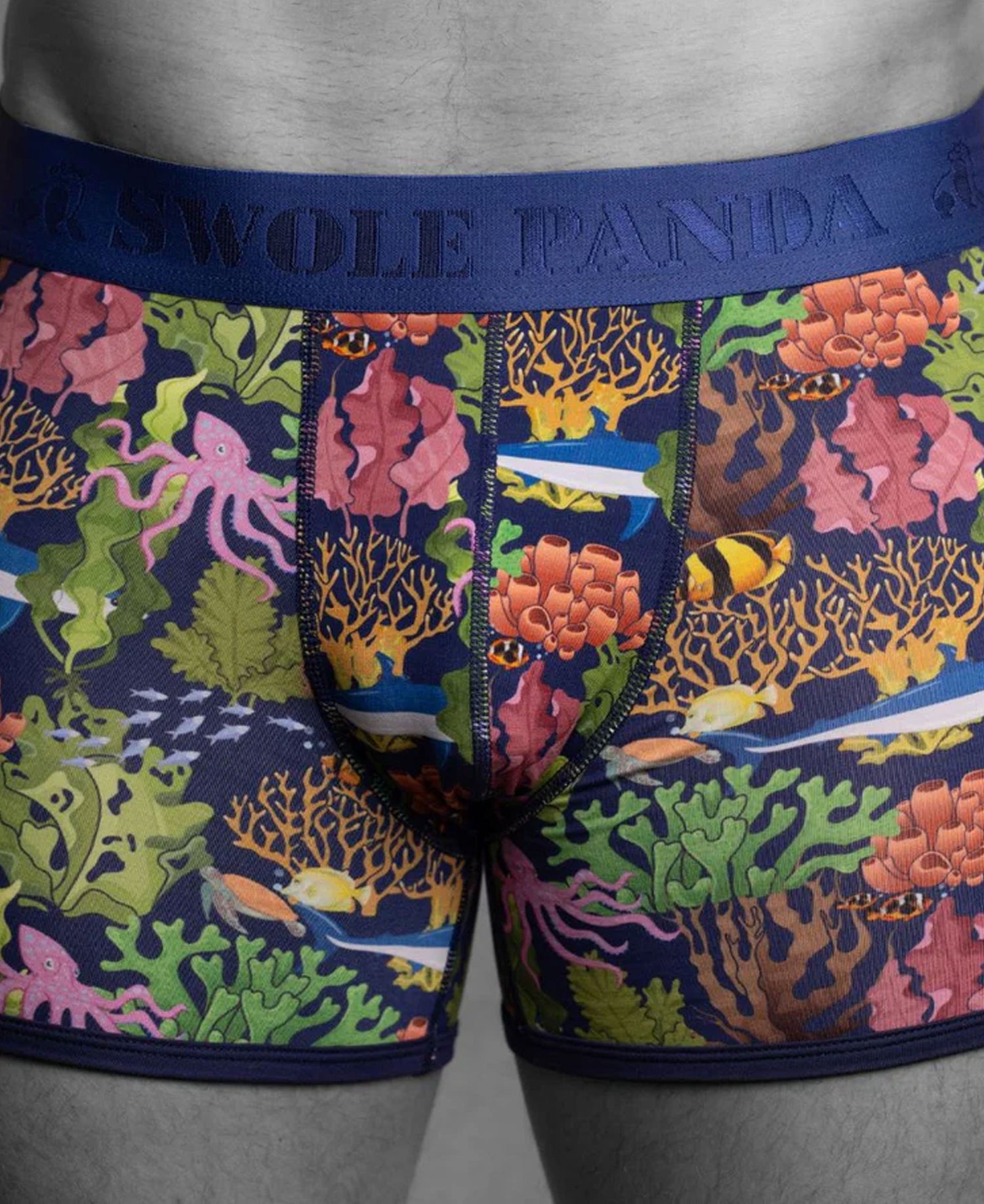 Bamboo Boxers - Marine/Navy Band