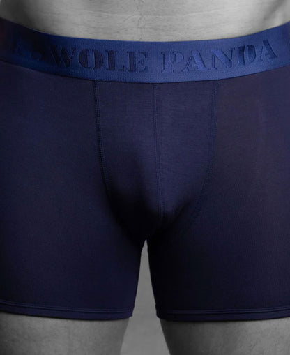Bamboo Boxers - Navy/Blue Band