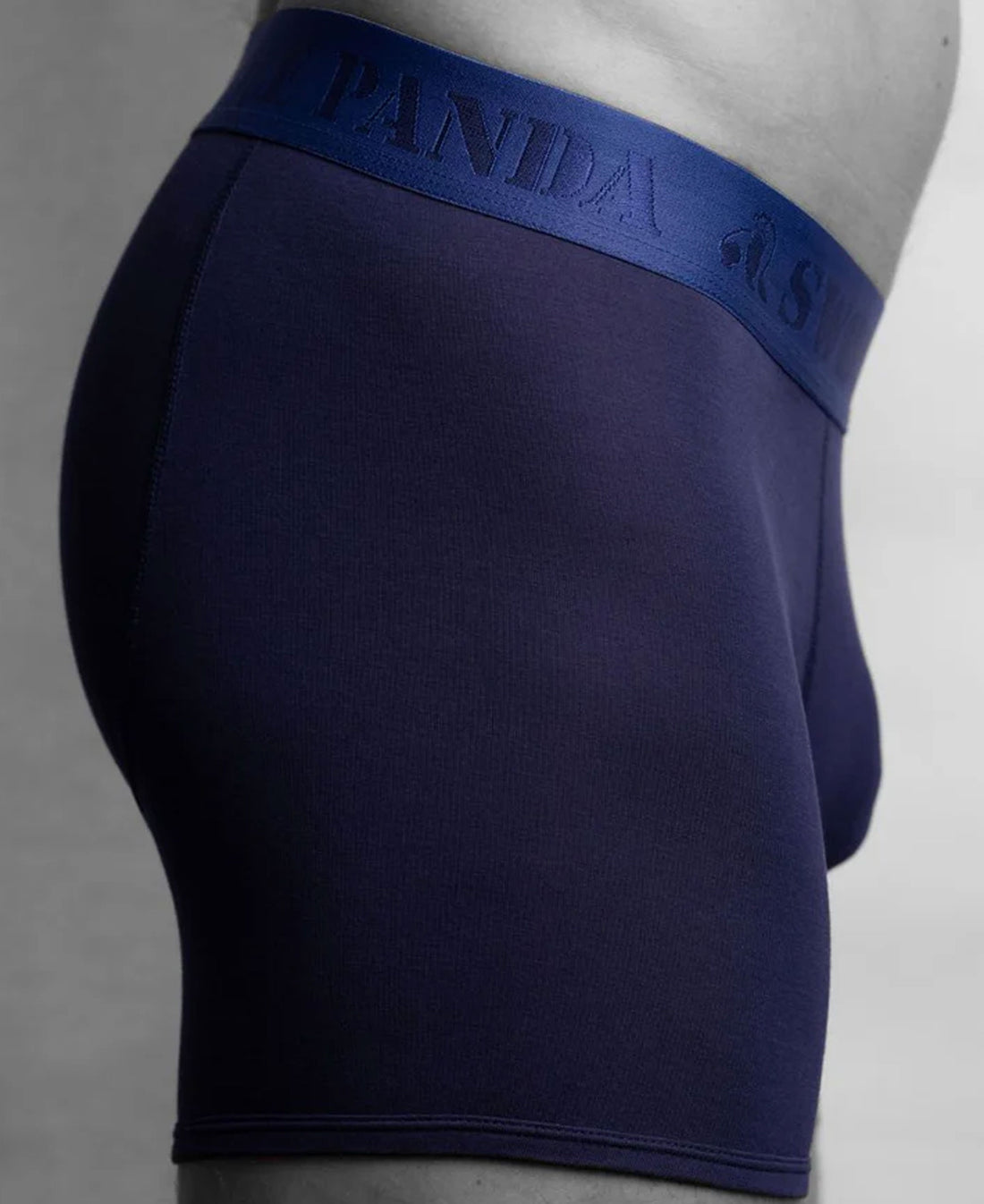 Bamboo Boxers - Navy/Blue Band