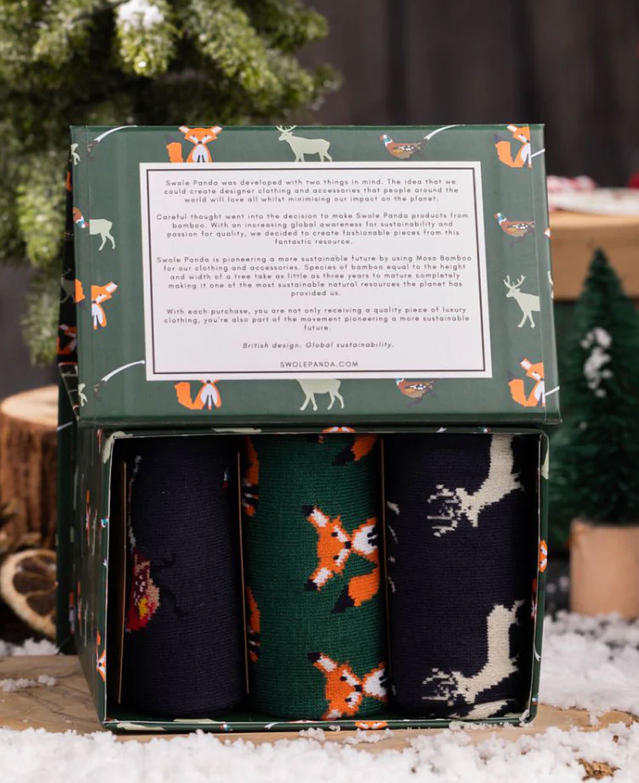 Bamboo Socks - Country Gift Set