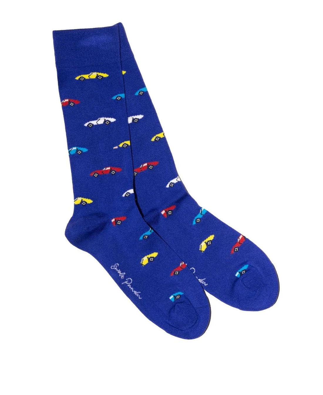 Bamboo Socks - Blue Classic Cars