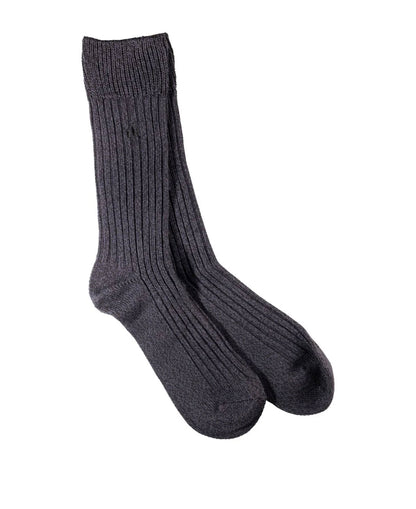 Bamboo Socks - Navy Boot Sock