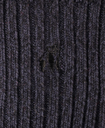 Bamboo Socks - Navy Boot Sock