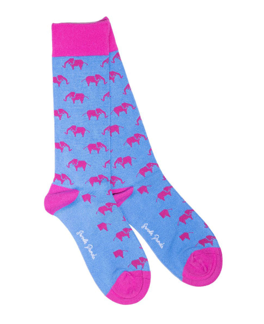 Patterned Socks - Elephant