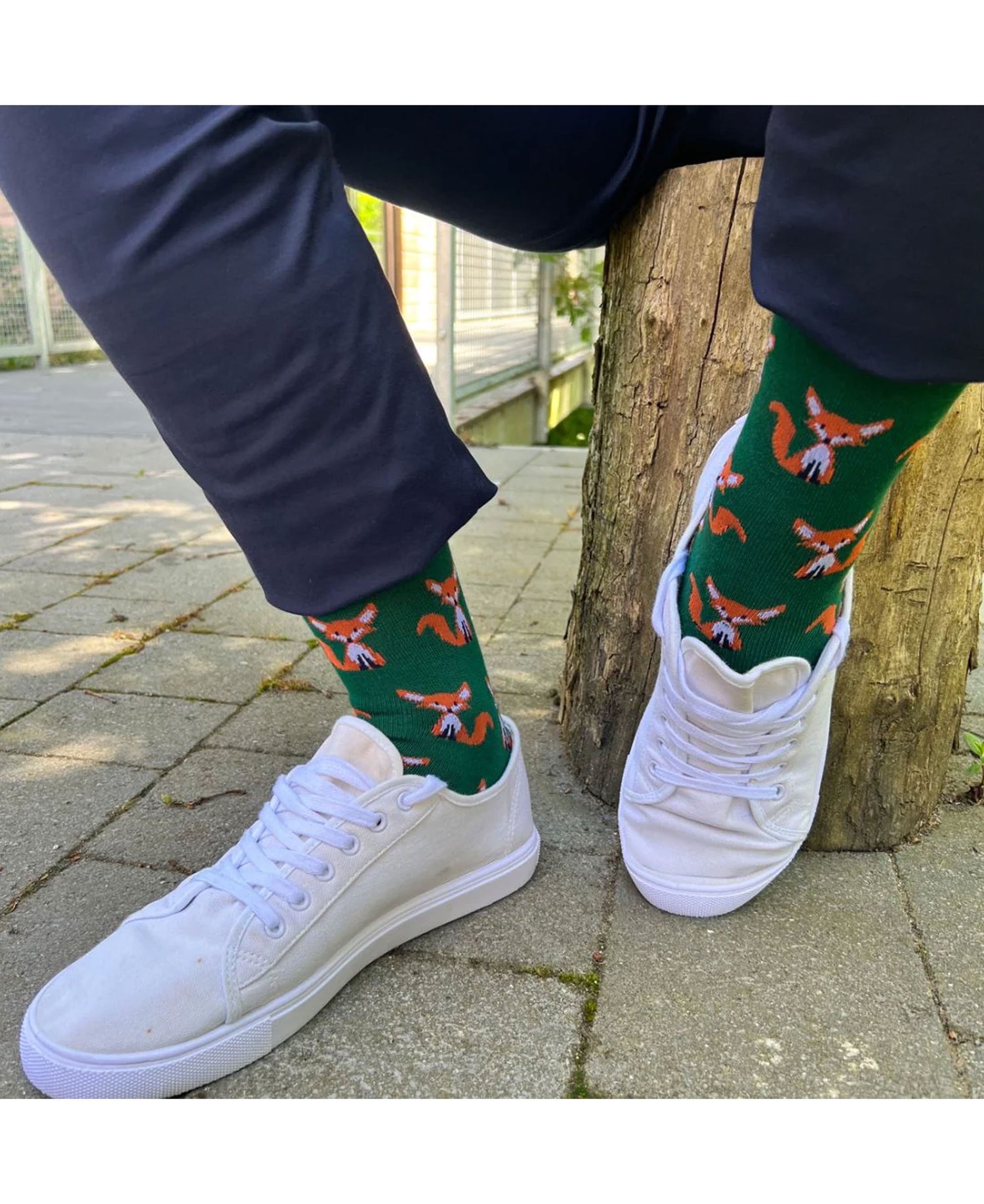 Patterned Socks - Mr Fox