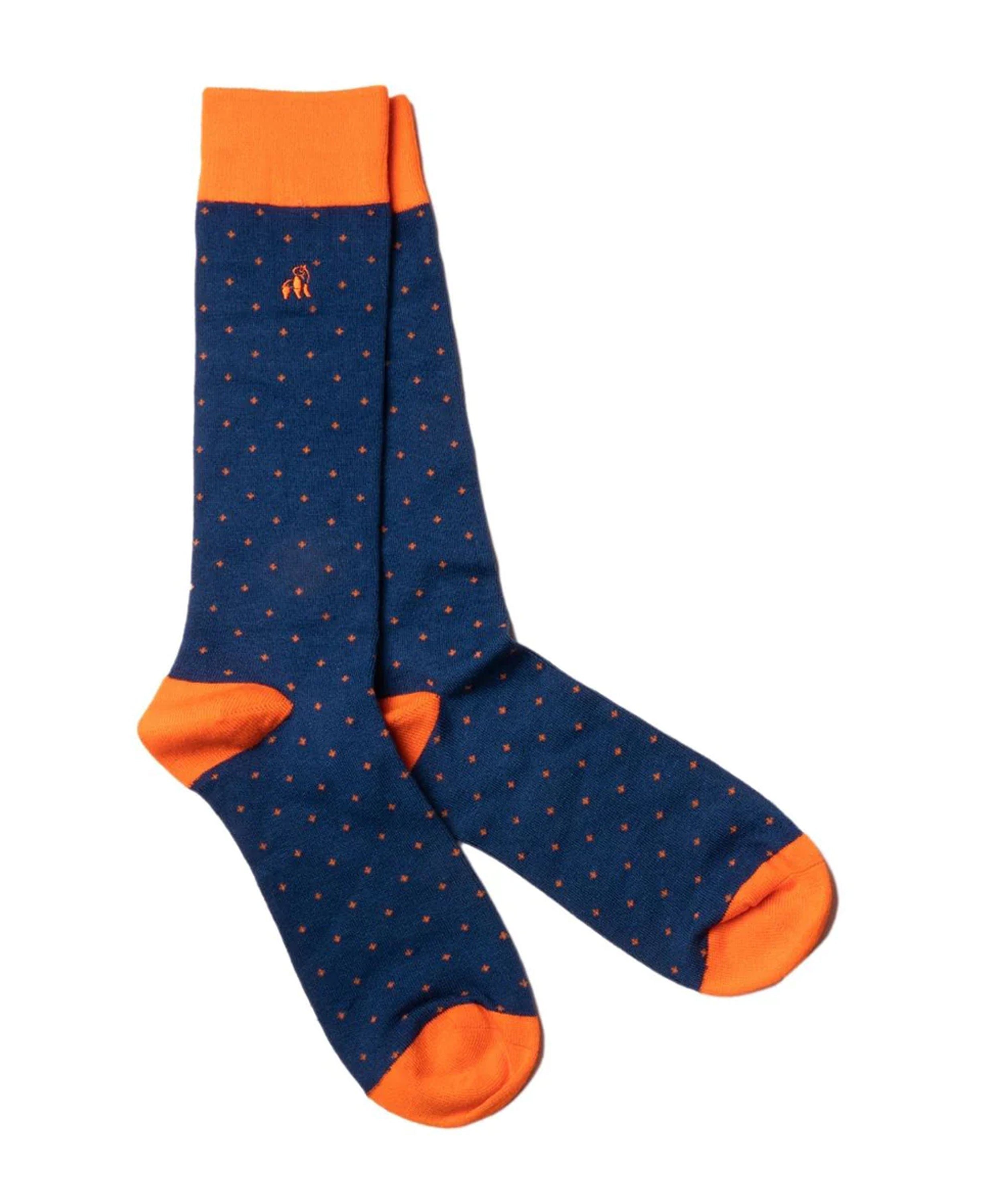 Spotted Socks - Spotted Orange