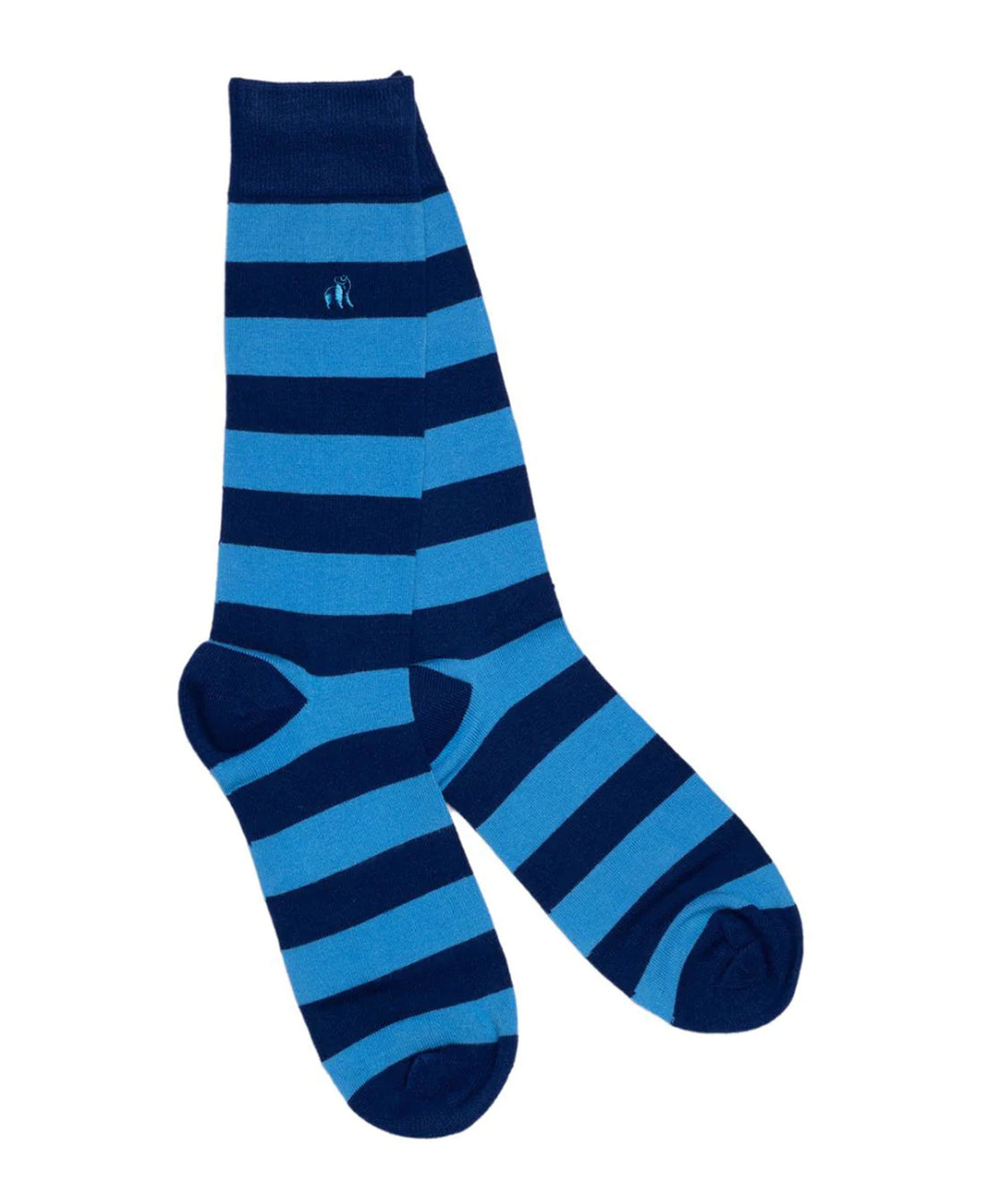 Striped Socks - Sky Blue Stripe