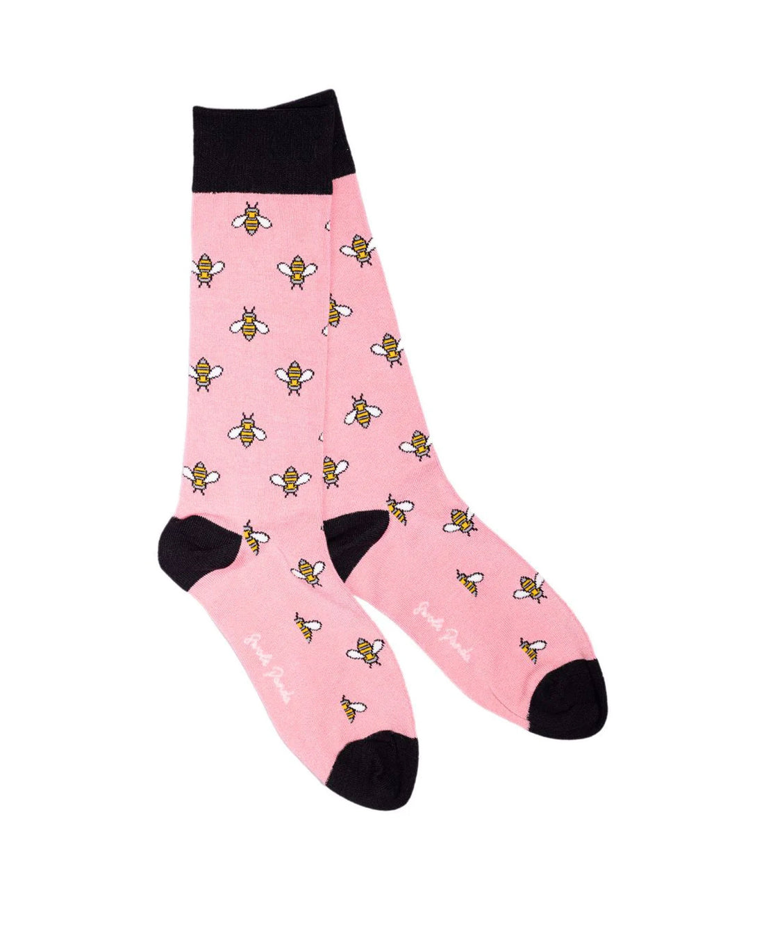 Bamboo Socks - Pink Bumblebees