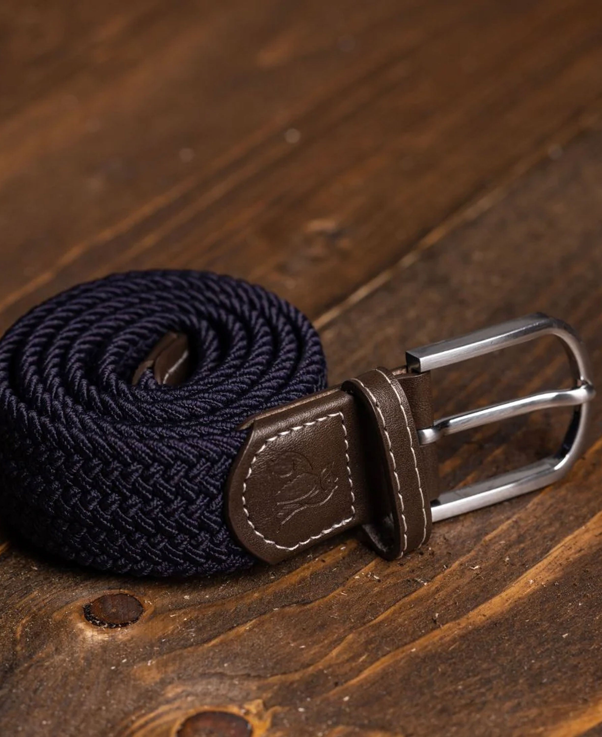 Woven Belt - Navy