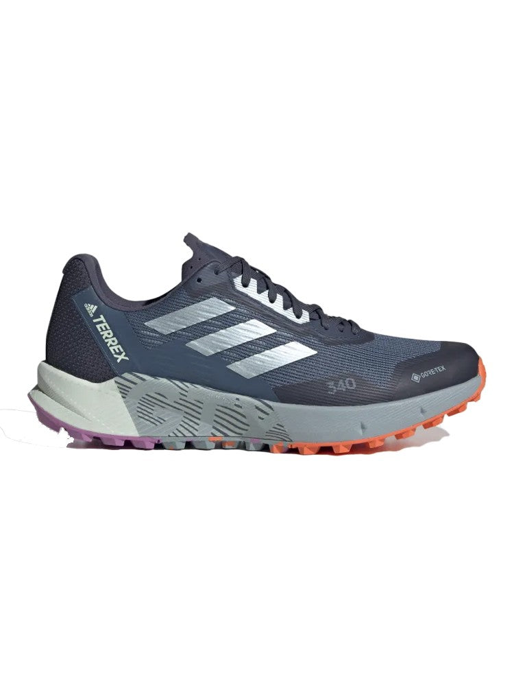 Agravic Flow 2 GTX Running Shoes - Wonder Steel/Magic Grey/Impact Orange