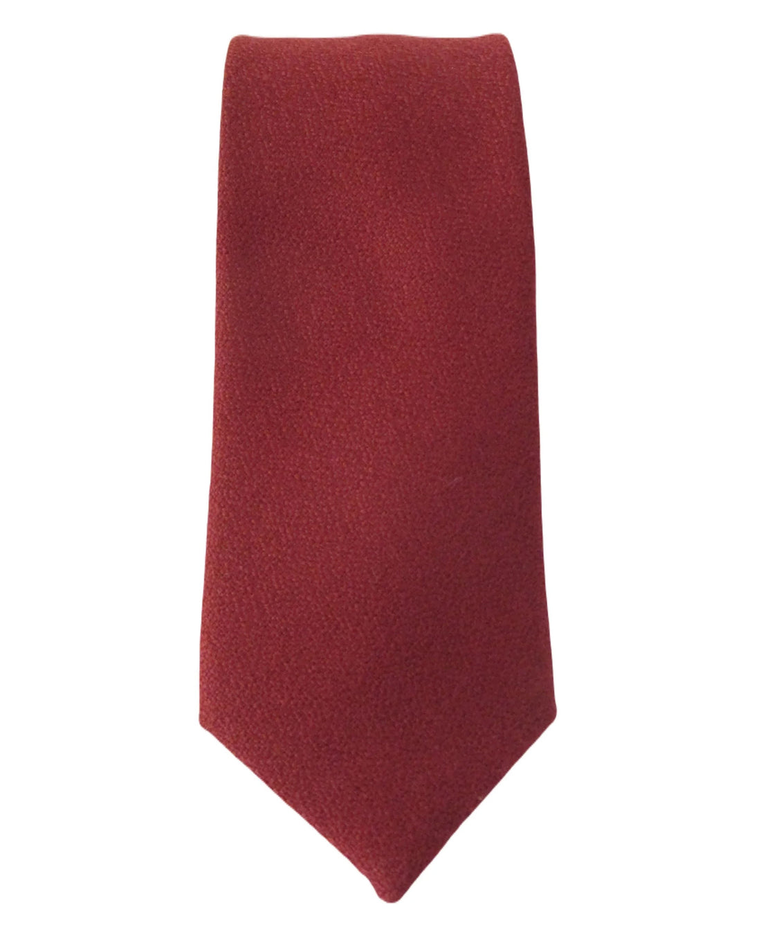 Wool Tie - Wine