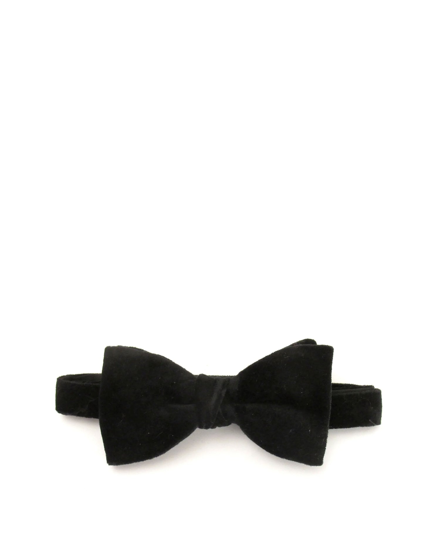 Velvet Bow Tie - Black