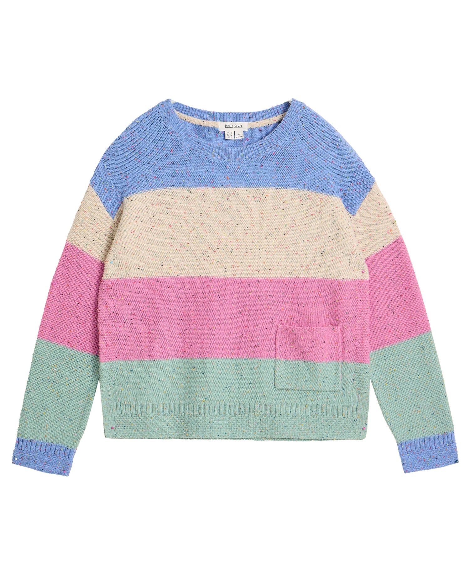 Victoria Striped Jumper - Natural Multi