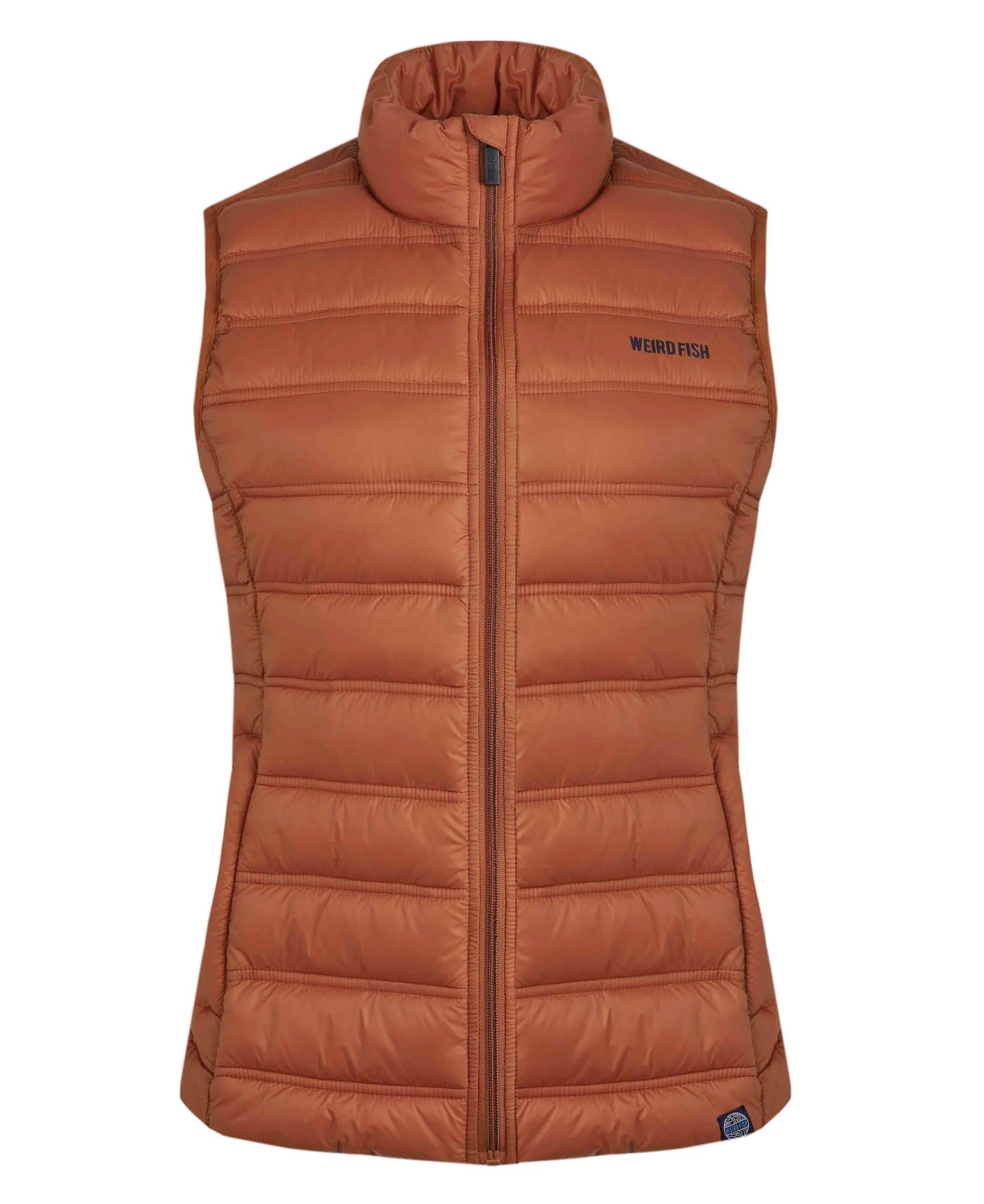 Atissa Lightweight Padded Gilet - Rust