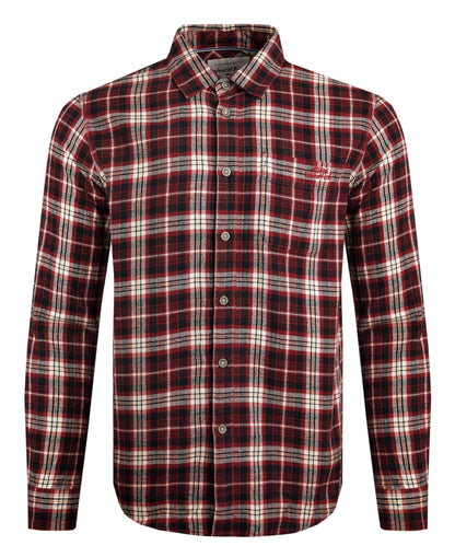 Broxton Organic Herringbone Shirt - Foxberry