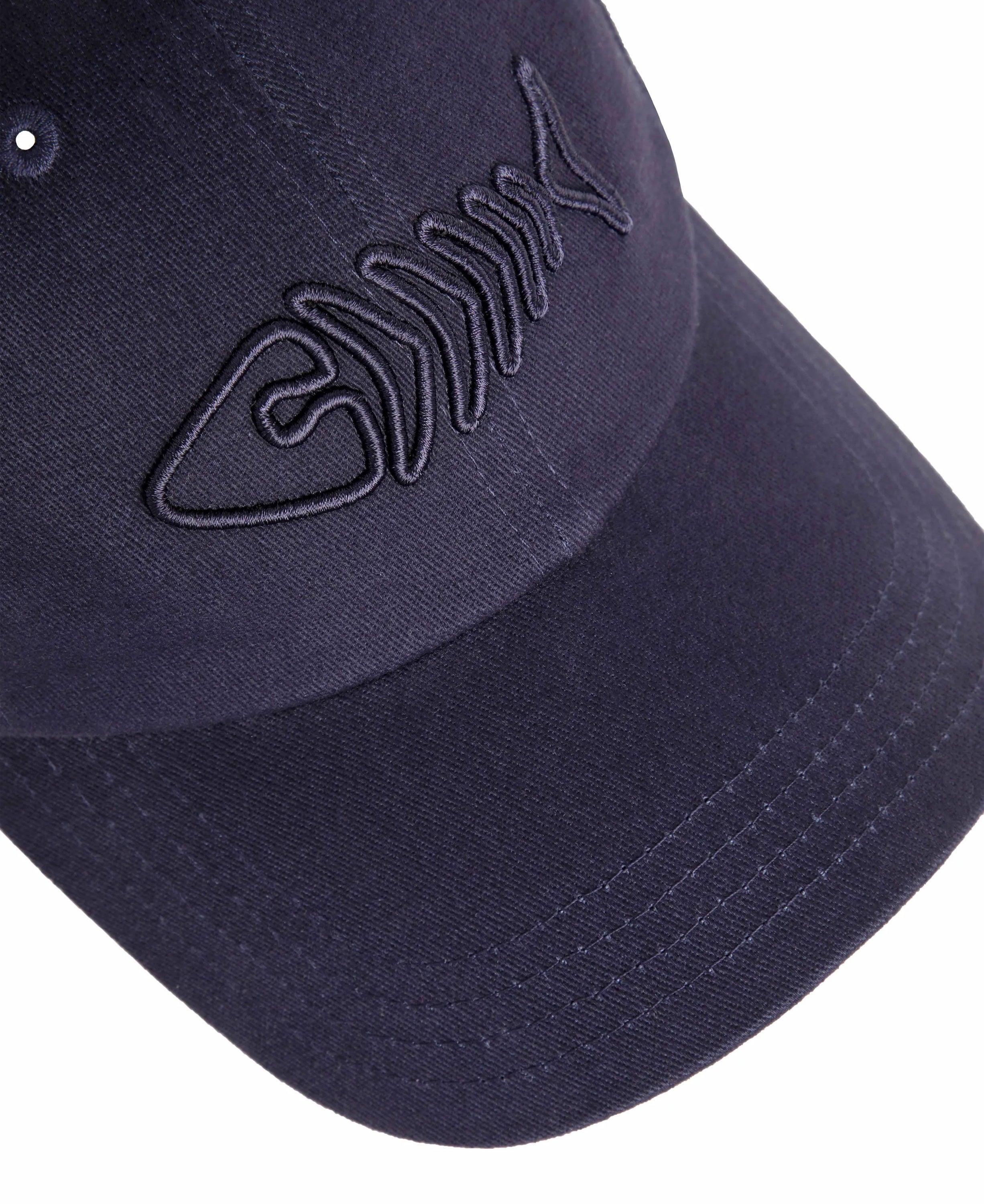 Bude Heavy Wash Twill Cap - Navy