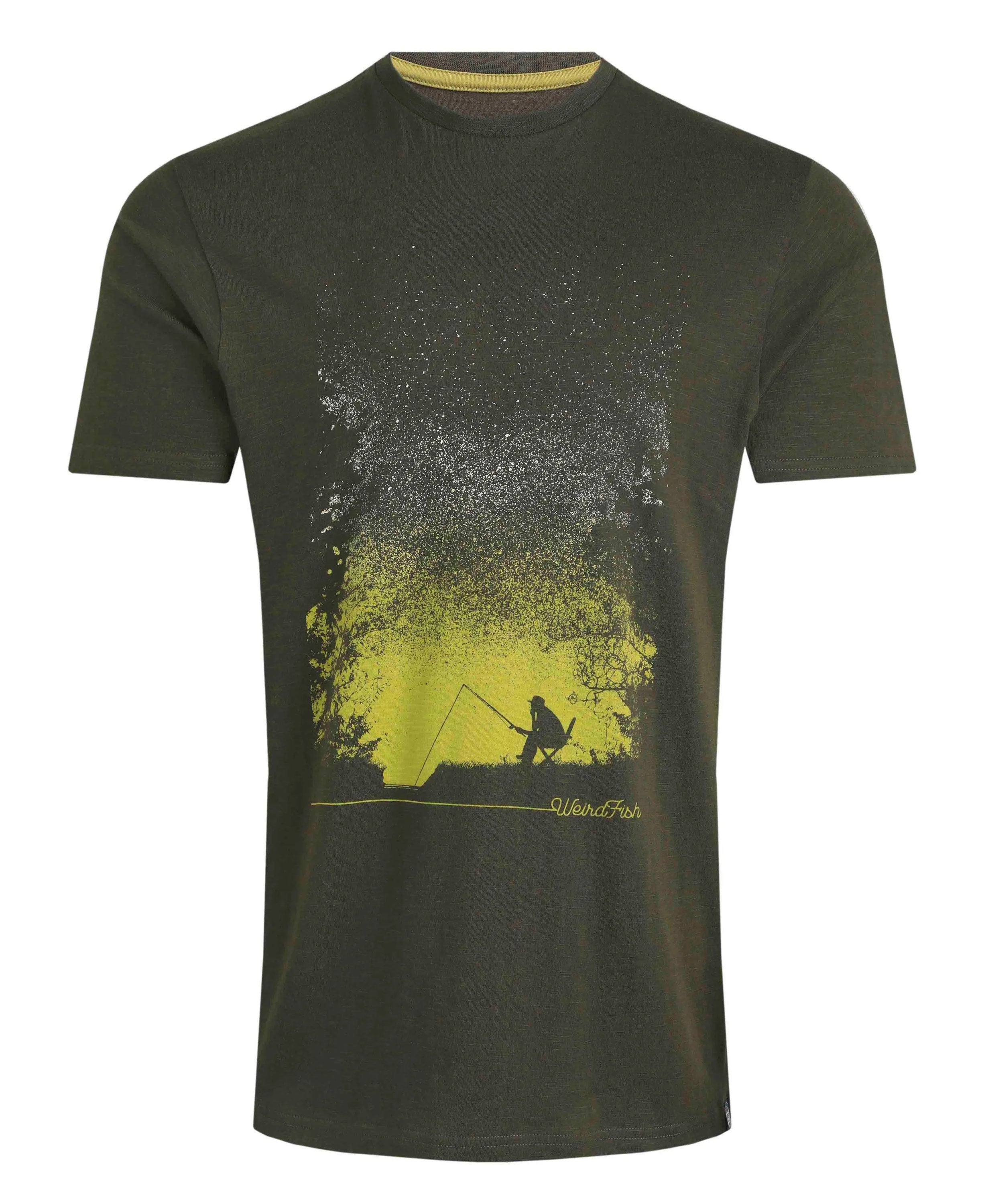 Dark Sky Graphic Tee - Fir Green