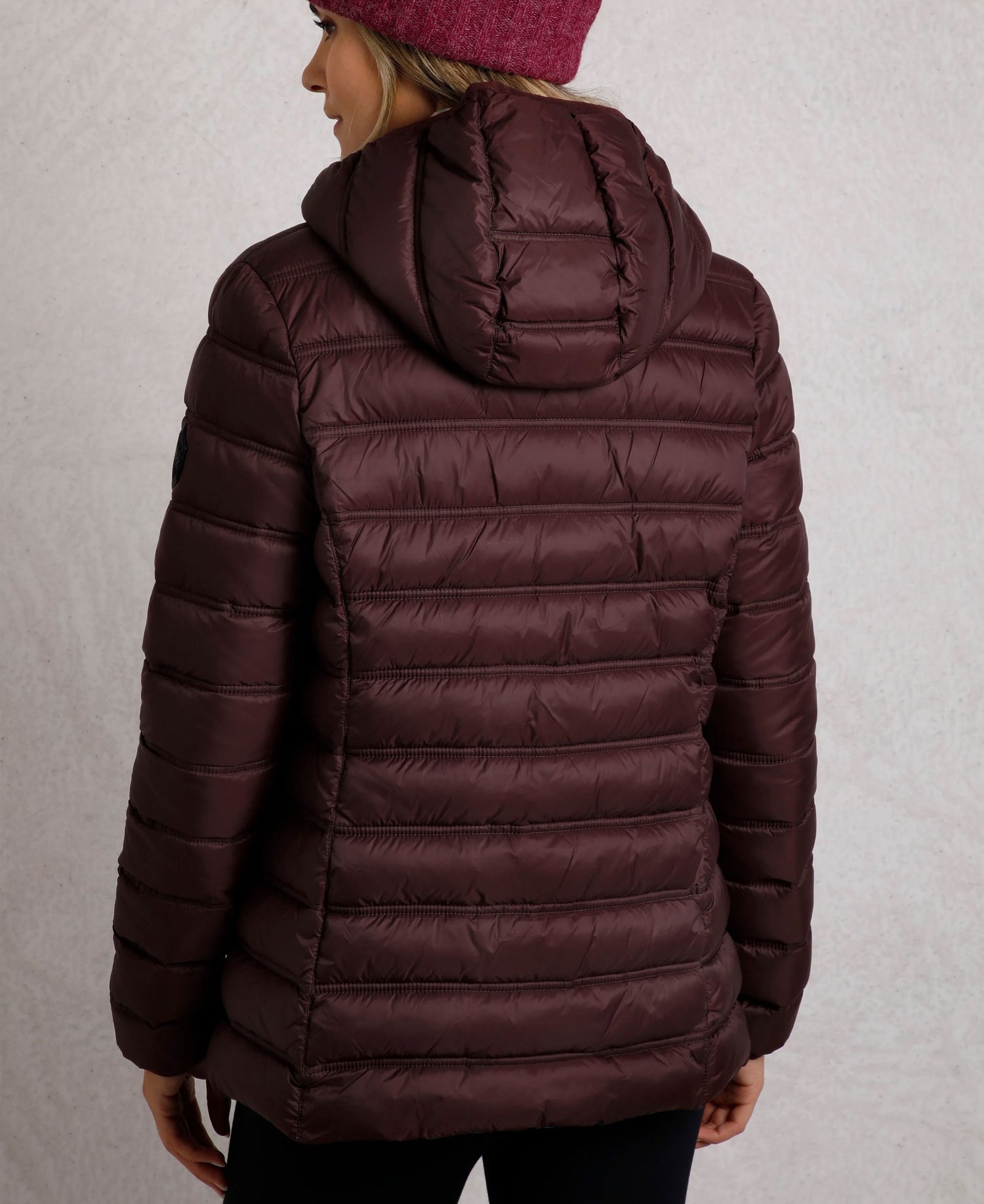 Eshka Lightweight Padded Jacket - Mulled Wine