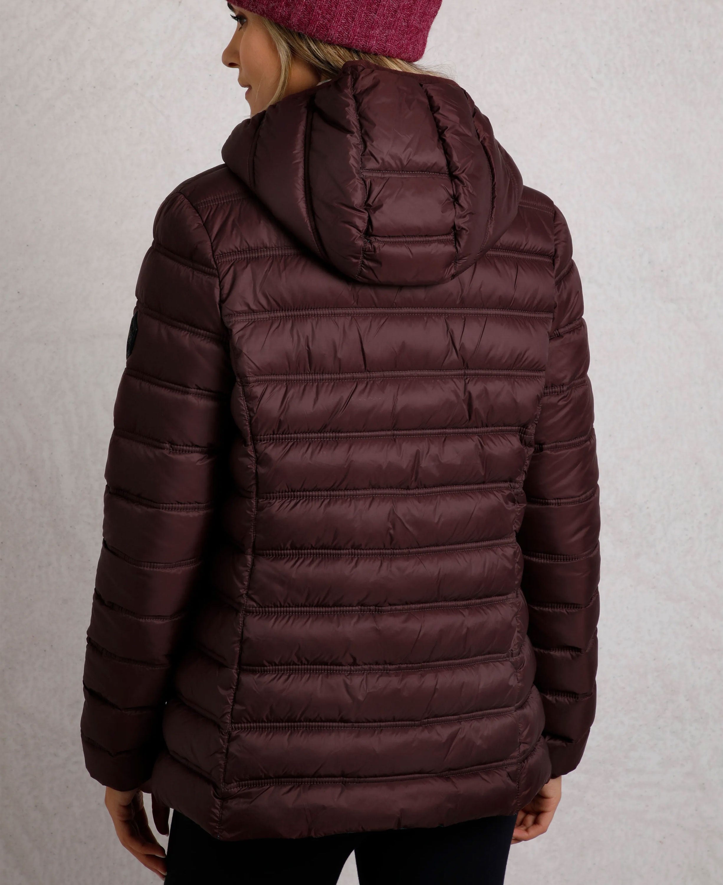 Eshka Lightweight Padded Jacket - Mulled Wine