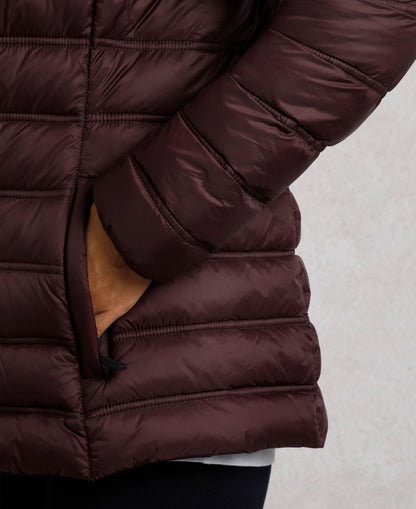 Eshka Lightweight Padded Jacket - Mulled Wine